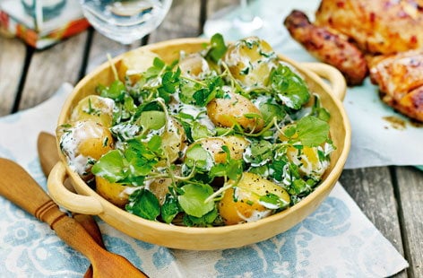 Image of "Potato salad with herb dressing"