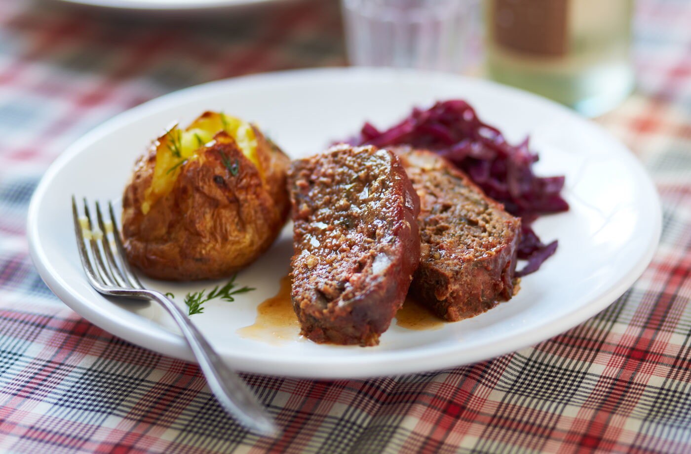 Slow-cooker scandi spiced meatloaf