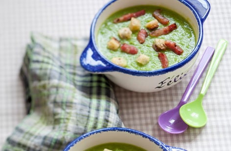 Cream of pea soup