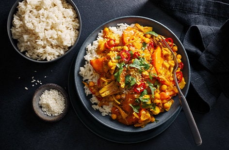 Image of "Thai red jackfruit curry"