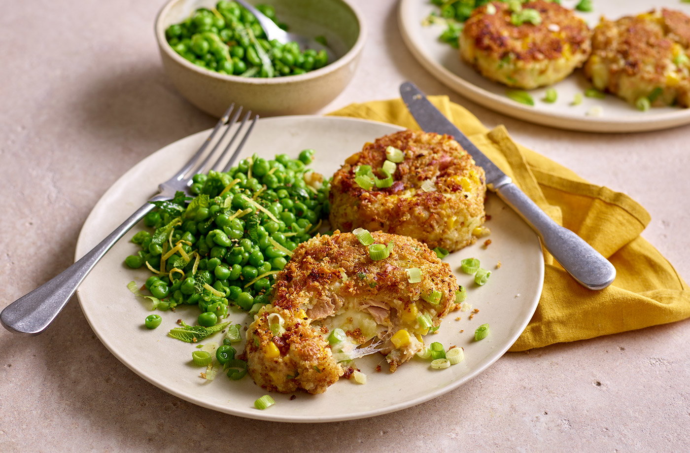 Tuna melt fishcakes
