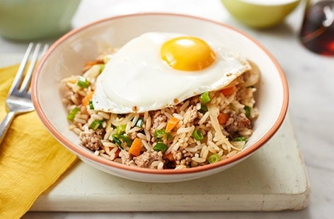 Image of "Pork fried rice"