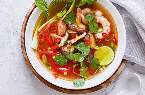 Image of "Prawn tom yum soup"