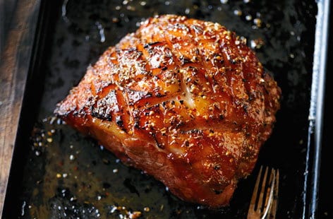 Image of "Chilli-spiced gammon"