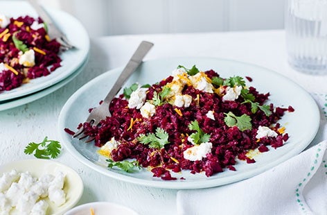 Image of "Beetroot rice"