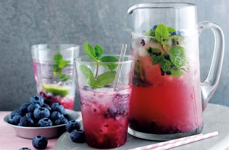 Image of "Blueberry mojito"