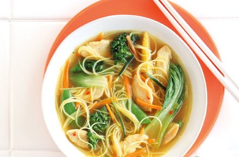 Image of "Chinese chicken noodle broth"