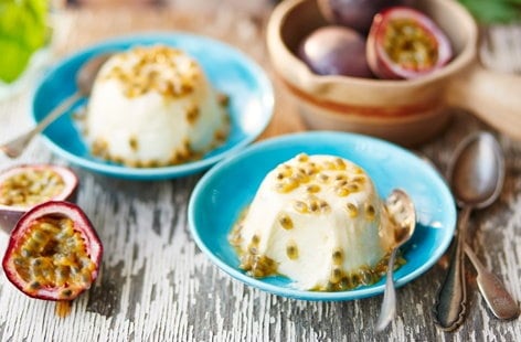 Image of "Passion fruit mousse"