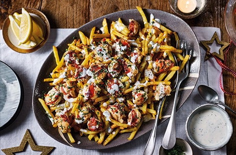 Image of "Loaded lobster fries"