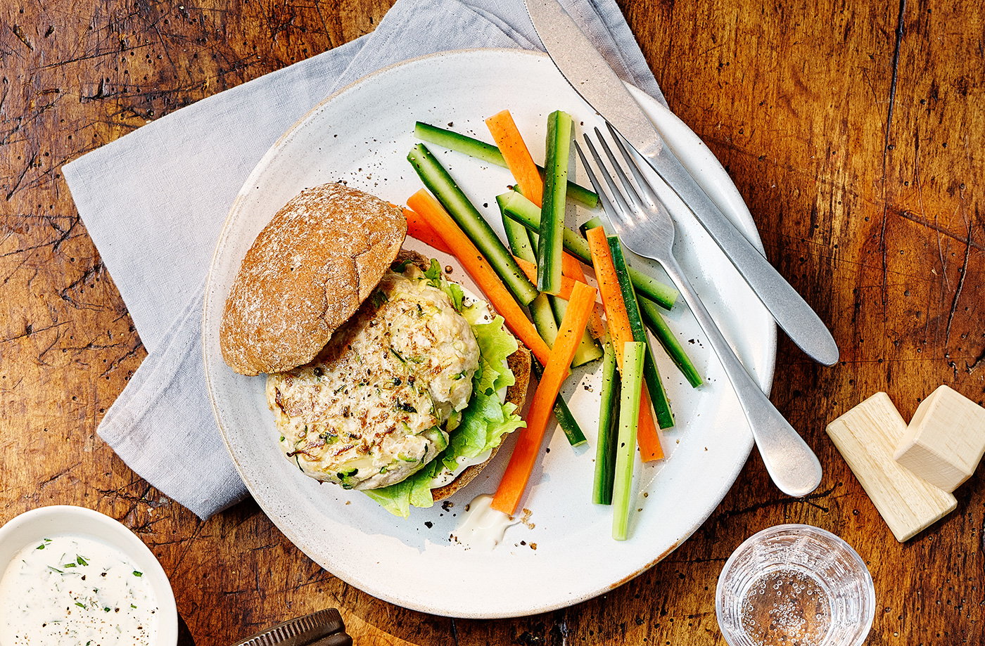 Hidden veg turkey burgers