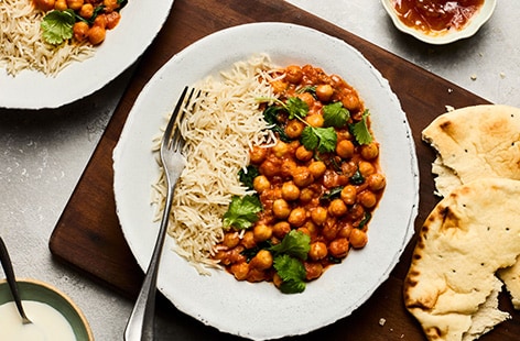 Image of "Butter chickpea curry"