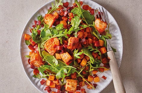 Image of "Chorizo & squash salad "