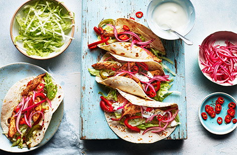 Image of "Quick chicken tacos"