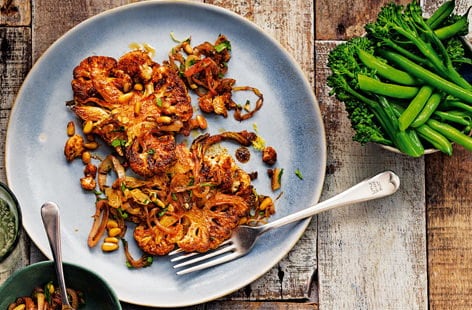 Image of "Spiced cauliflower steaks"