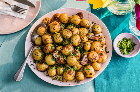 Image of "Spiced roasted baby potatoes"
