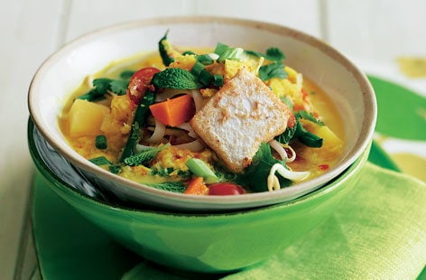 Image of "Winter vegetable laksa "