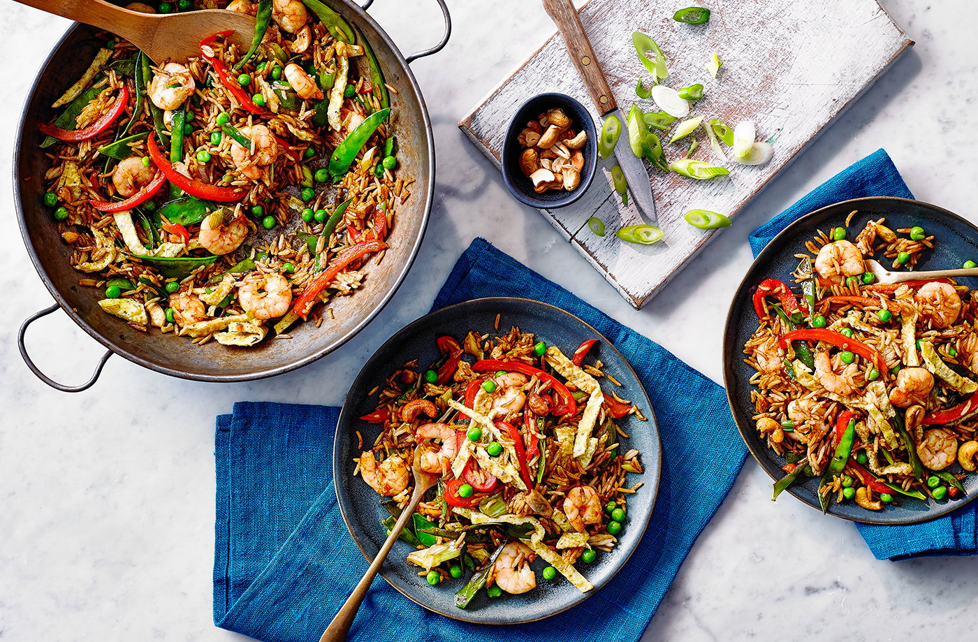 Prawn fried rice