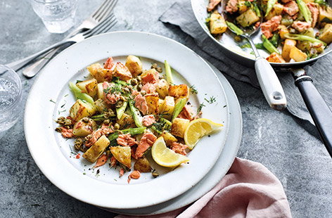 Image of "Salmon hash"