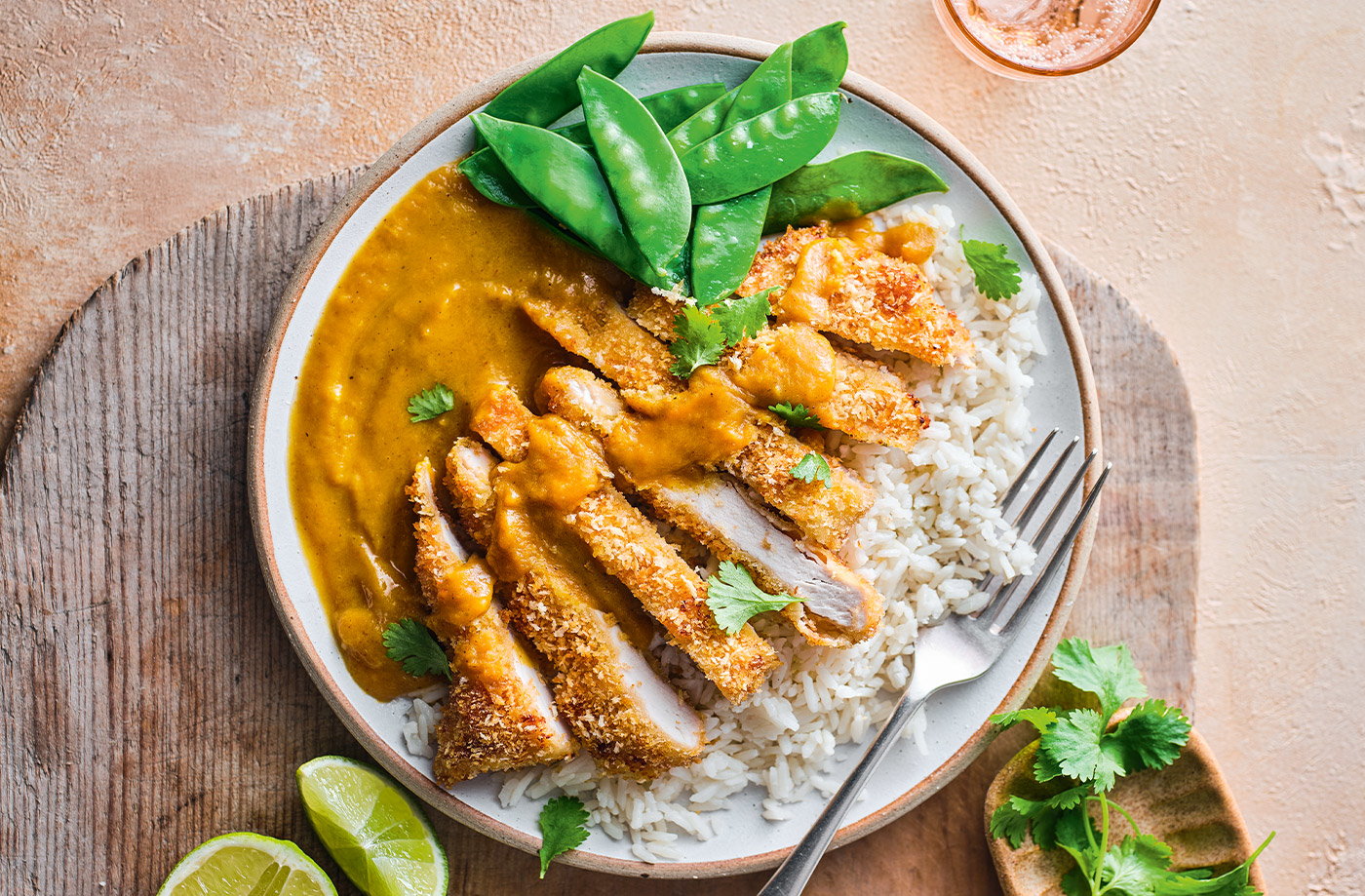 Hidden veg chicken katsu