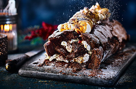 Image of "Mocha roulade"