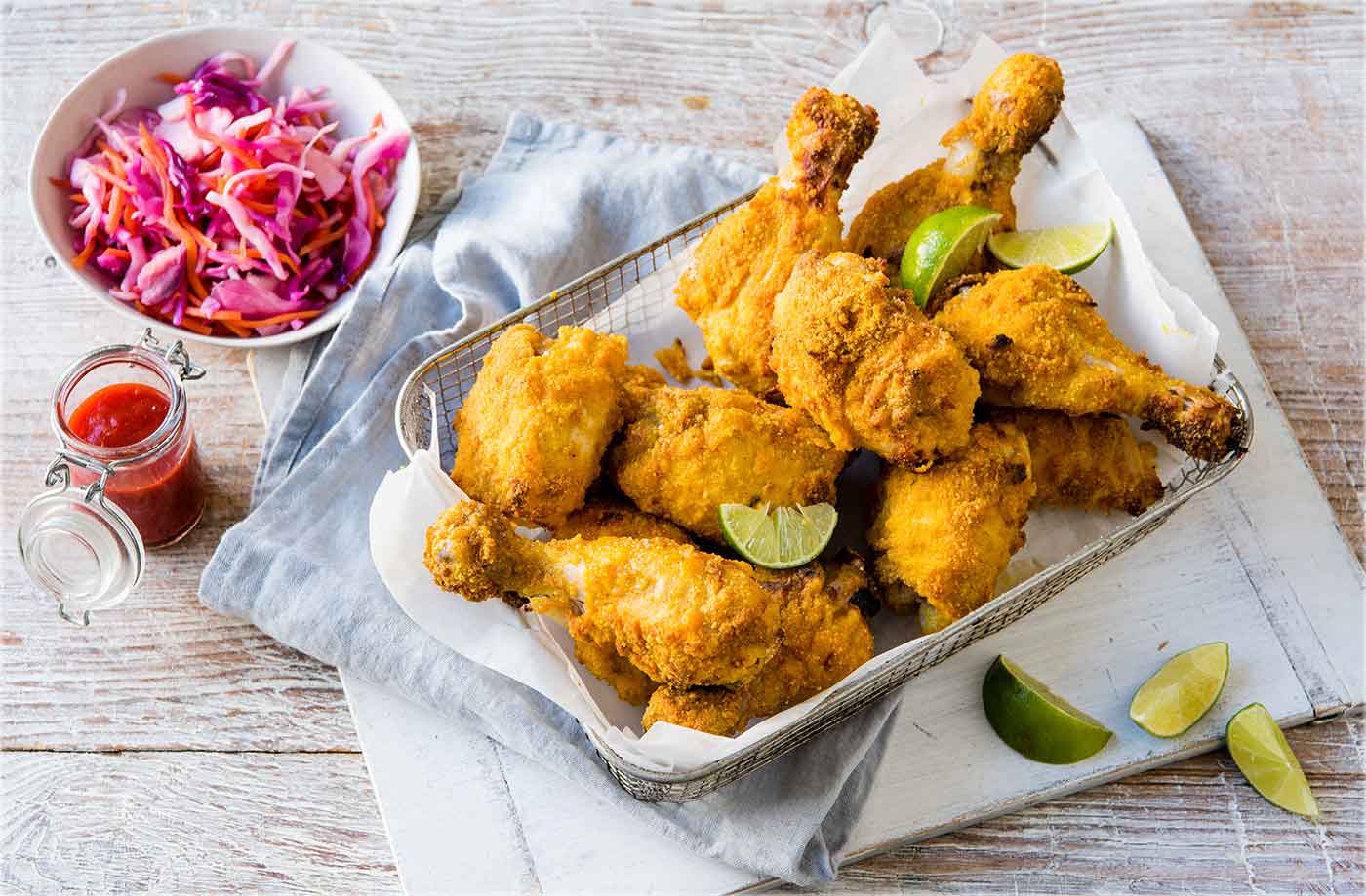 Healthy Southern fried chicken