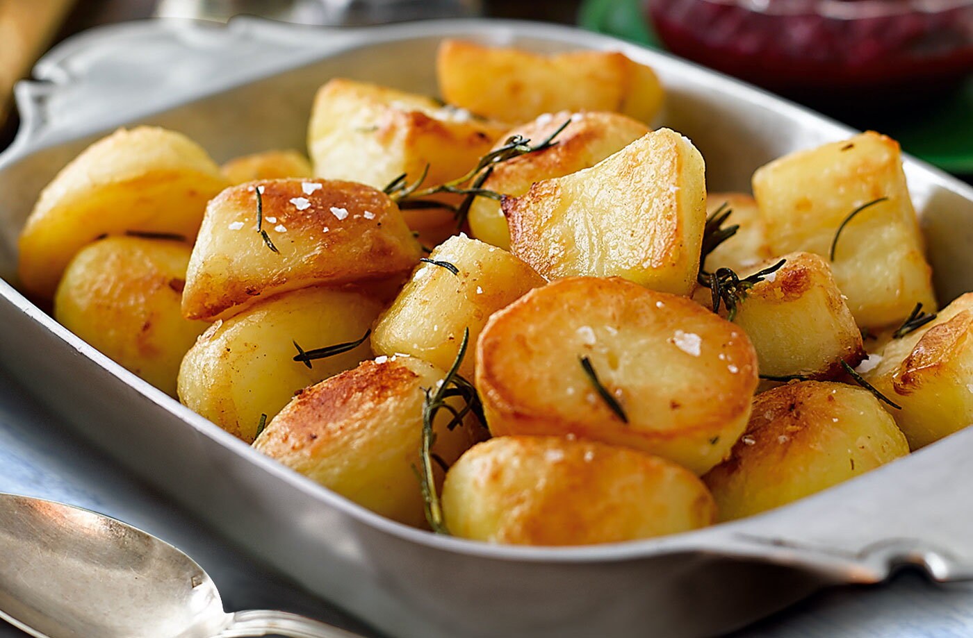 Duck fat roasties with rosemary