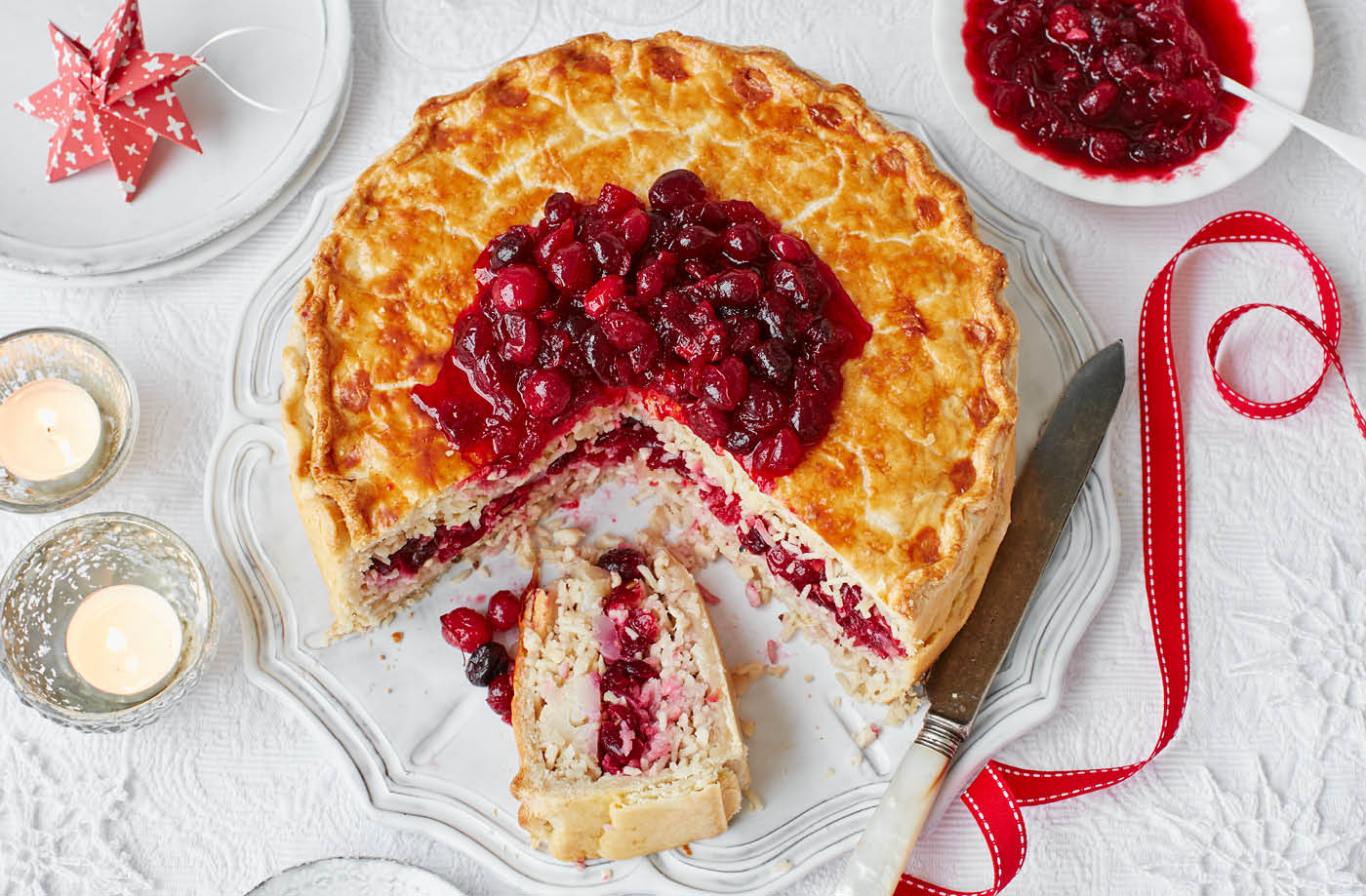 Nut roast pie
