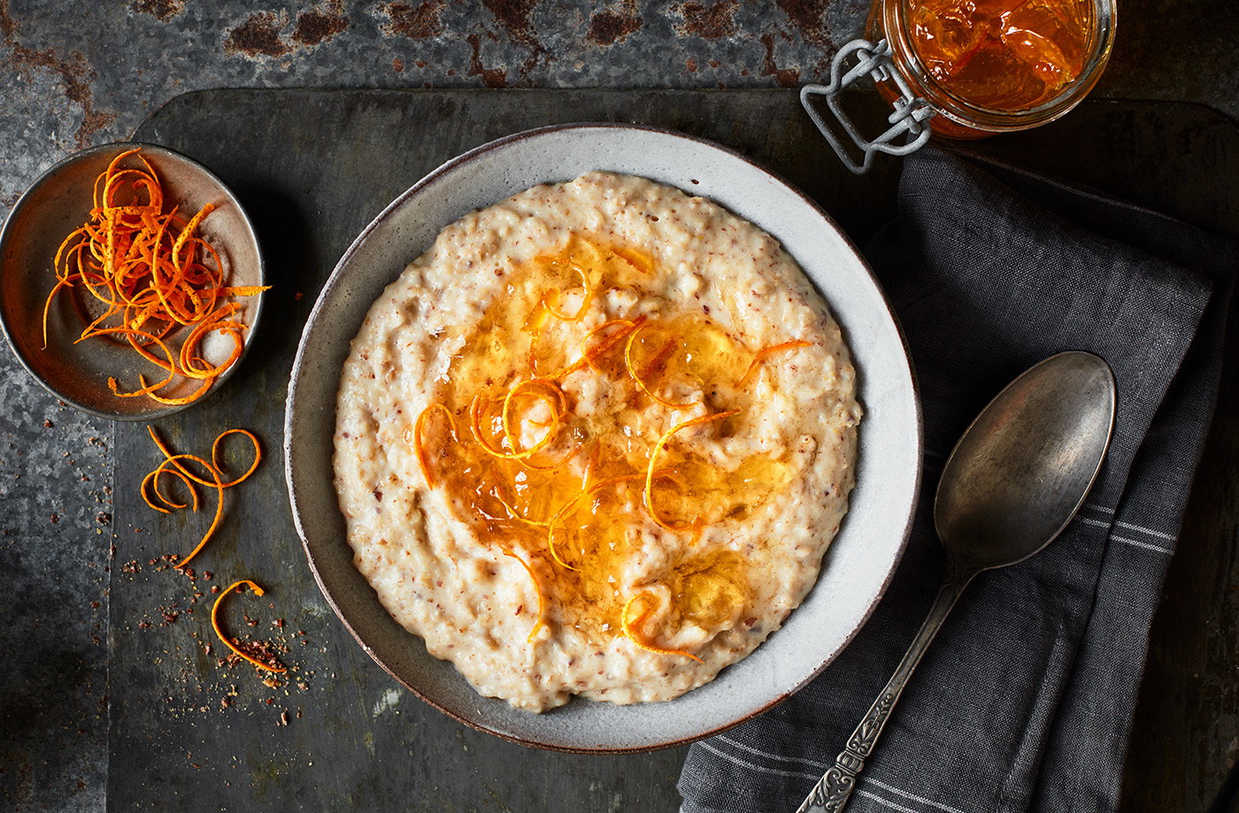 'Marmalade on toast' porridge