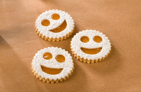 Image of "Jam shortbread biscuits"