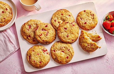 Image of "Strawberry cheesecake cookies"