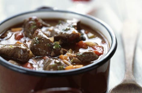 Image of "Beef and carrot bourguignon"