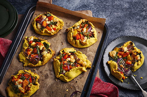 Image of "Spiced root veg pies"