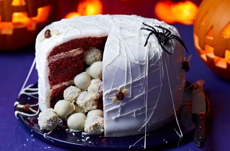 Image of "Spider's nest cake "