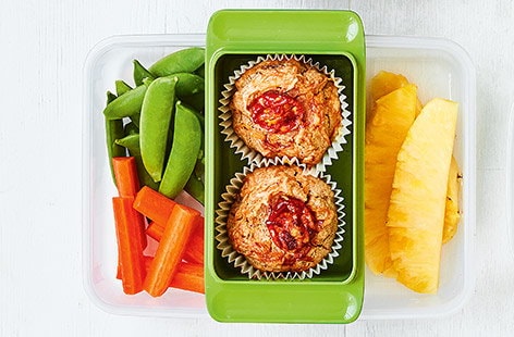 Image of "Tomato and bacon muffins"