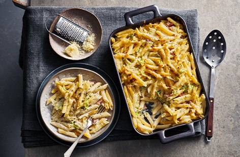 Image of "Carbonara pasta bake"
