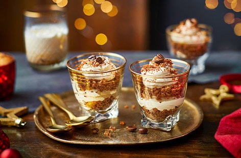 Image of "White Russian cheesecake shots"