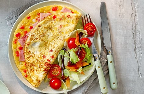 Image of "Rainbow omelette"