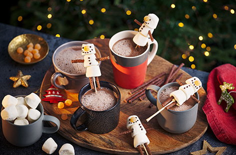 Image of "Snowman marshmallows"