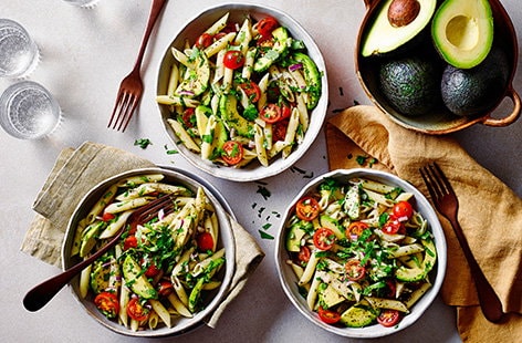 Image of "‘Guacamole-style’ pasta "