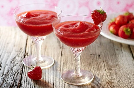 Image of "Frozen strawberry daiquiris"