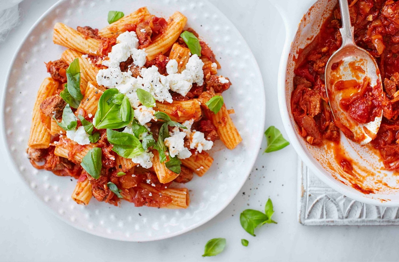 Leftover lamb ragu