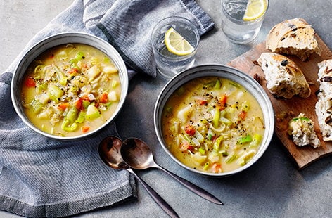 Image of "Super vegetable and lentil soup"