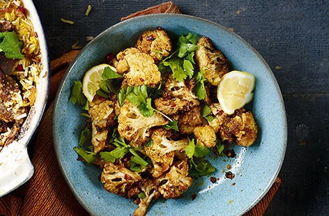 Image of "Spice-roasted cauliflower"