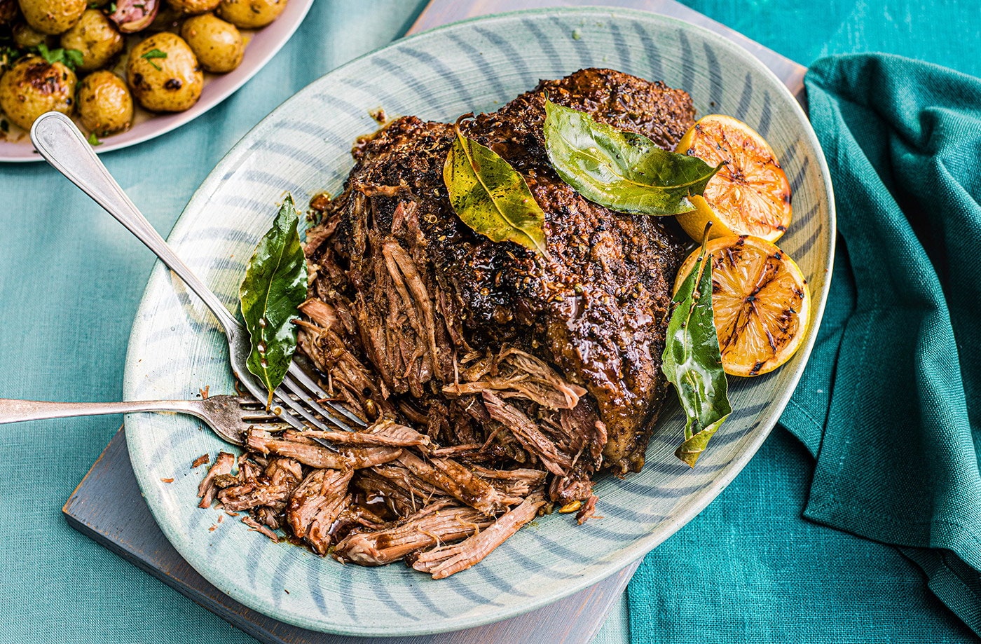 Make-ahead spiced lamb