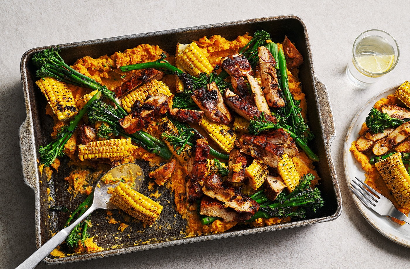 5-ingredient chipotle chicken sharing board