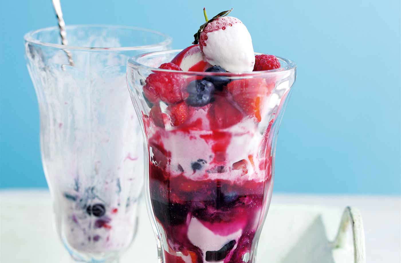 Very berry knickerbocker glory