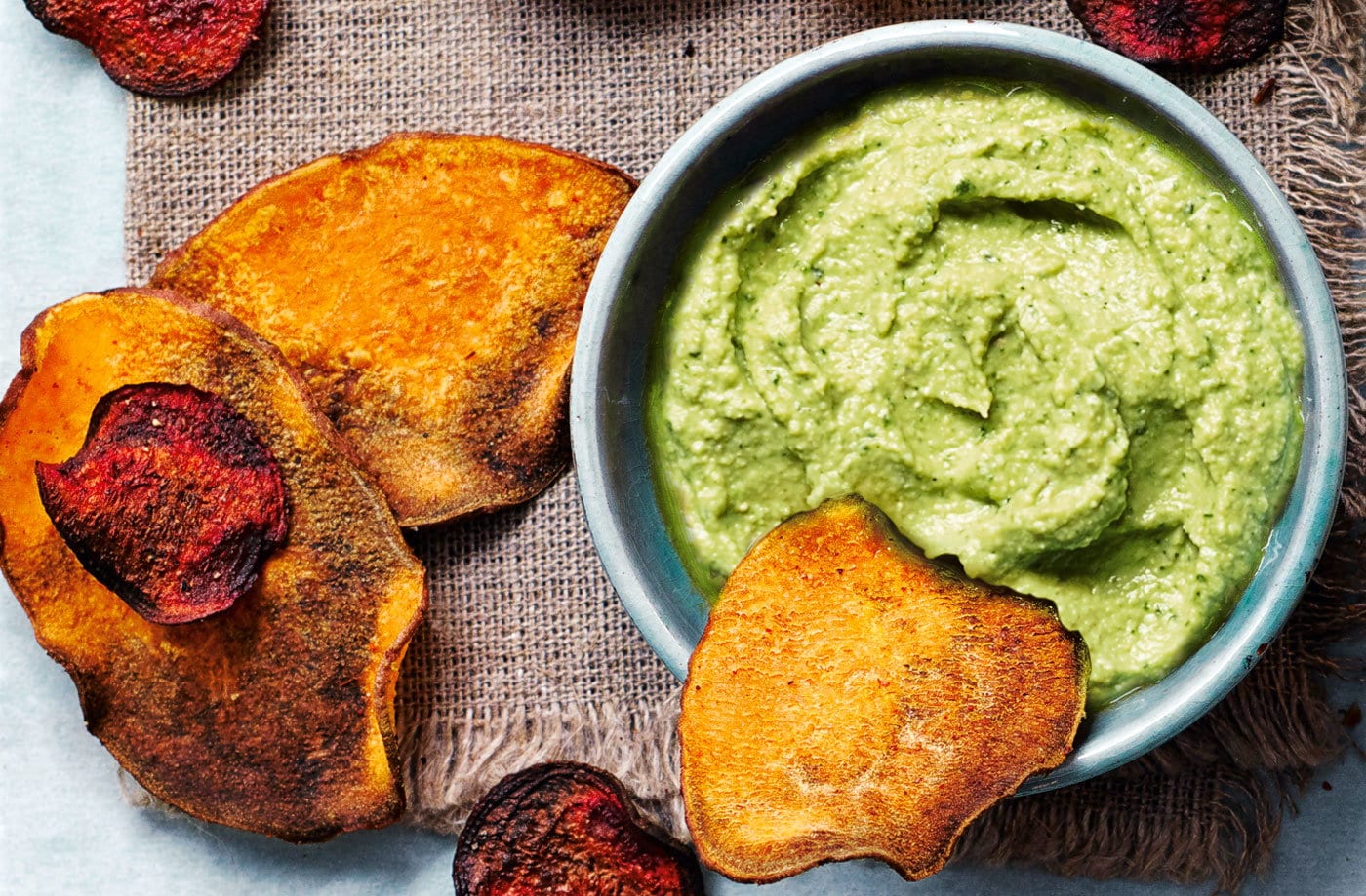Artichoke, spinach and pine nut dip