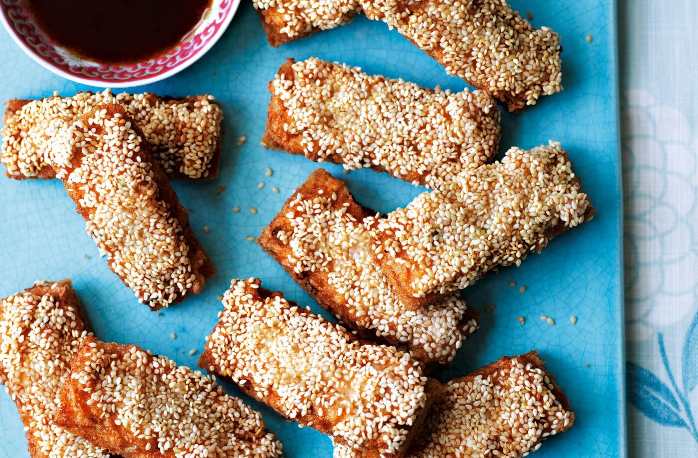 Ken Hom sesame prawn toast