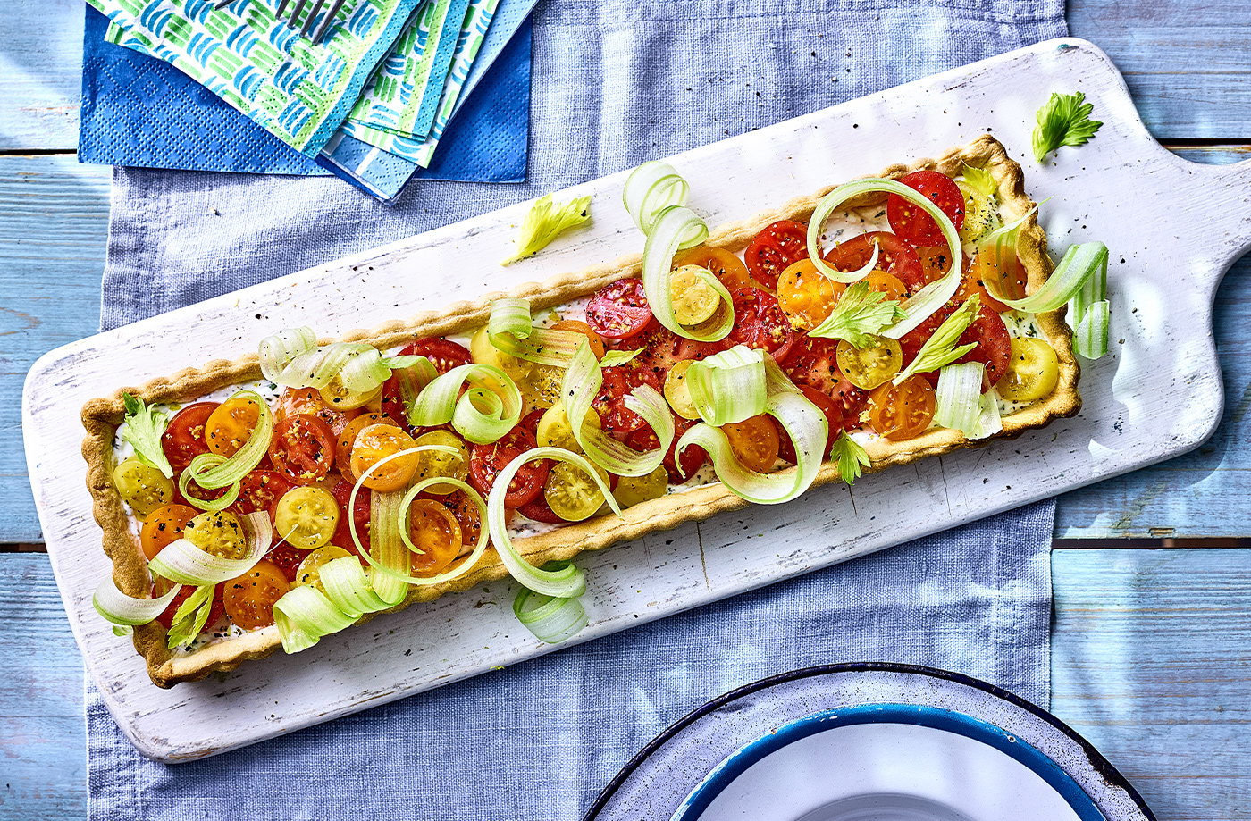 Virgin 'Bloody Mary' tart