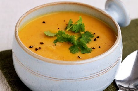 Image of "Thai-spiced coconut squash soup "